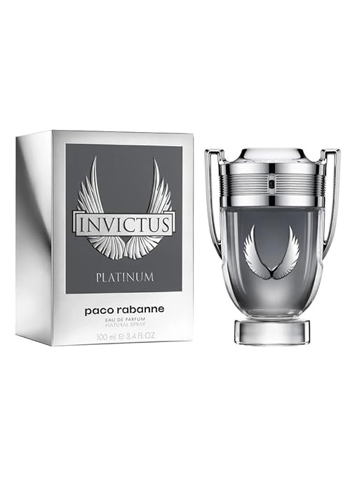 Paco Rabanne Invictus Platinum  Eau de Parfum Spray (M) 3.4 Fl oz