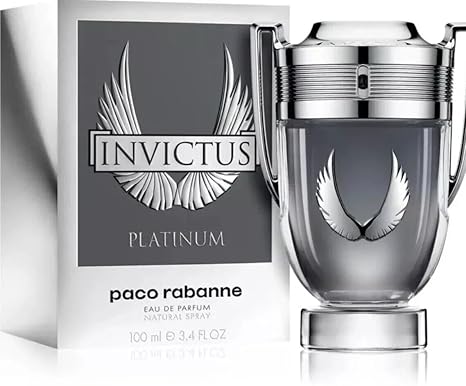Paco Rabanne Invictus Platinum  Eau de Parfum Spray (M) 3.4 Fl oz
