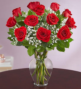 Rose Elegance™ Rosas rojas premium de tallo largo