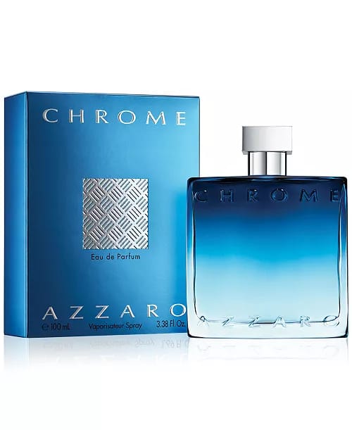 Azzaro Chrome Eau de Parfum Spray (M) 3.38 Fl Oz