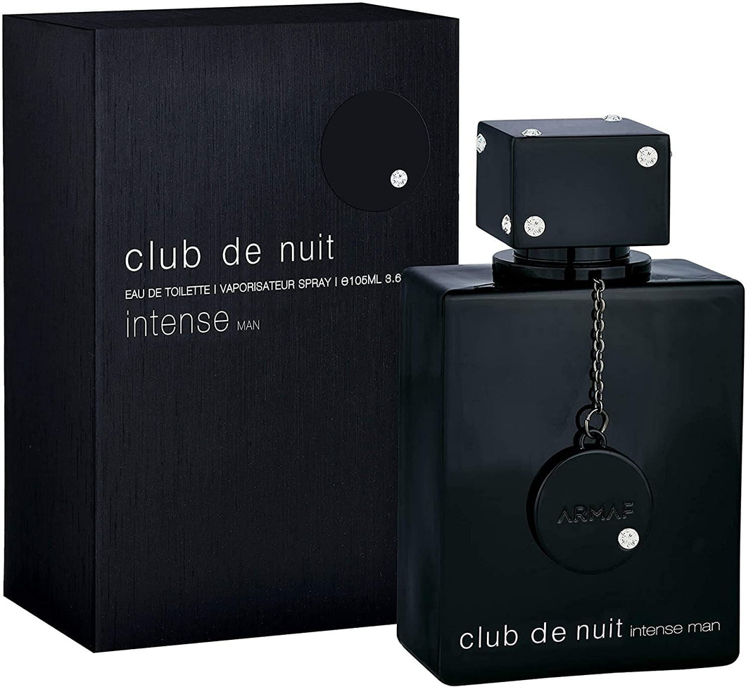 Armaf Club De Nuit Intense EDT Spray (M) Black 3.6 Fl Oz