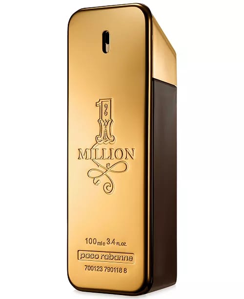 Paco Rabanne Men's 1 Million Eau de Toilette Vaporisateur 3,4 Oz