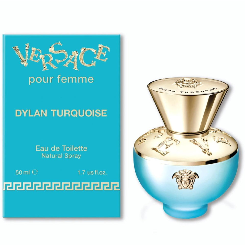 Versace Dylan Turquoise Eau de Toilette Spray (W) 3.4 Fl Oz