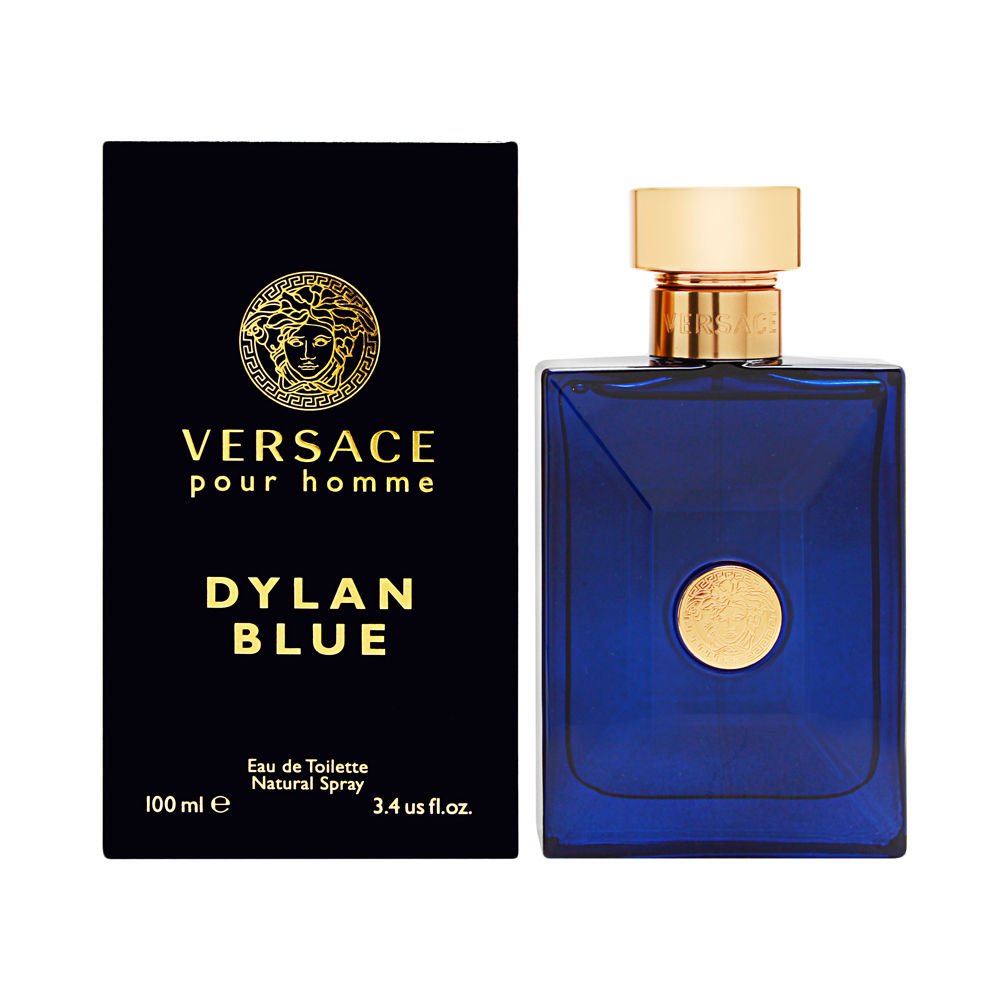 Versace Dylan Blue for Men Eau de Toilette Spray 3.4 Fl Oz