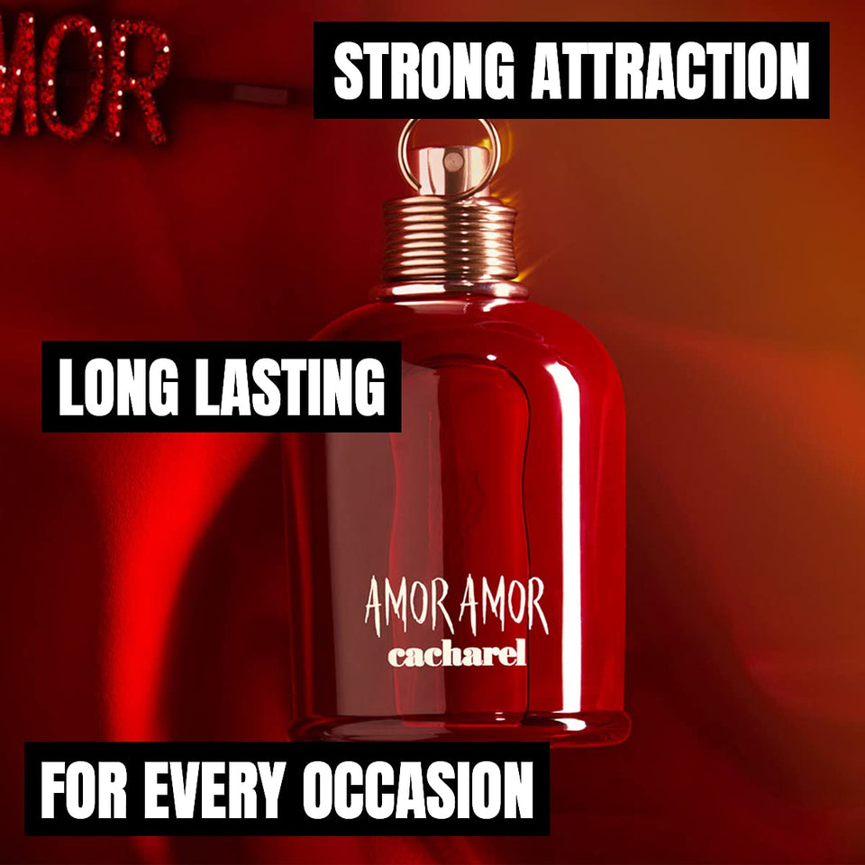 Cacharel Amor Amor Eau de Toilette Spray (W) 3.4 Fl Oz