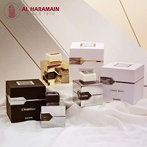 AL Haramain L'Aventure Eau De Parfum Spray Negro (M) 3.3 Fl Oz