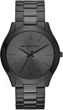 Michael Kors Montre à quartz fine Runway en acier inoxydable pour homme