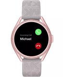 Michael Kors Access Gen 5e MKGO Gray Rubber Smartwatch 43mm