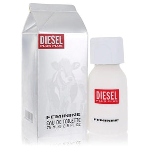 Diesel Plus Plus Eau de Toilette femenina en spray (W) 2.5 onzas líquidas