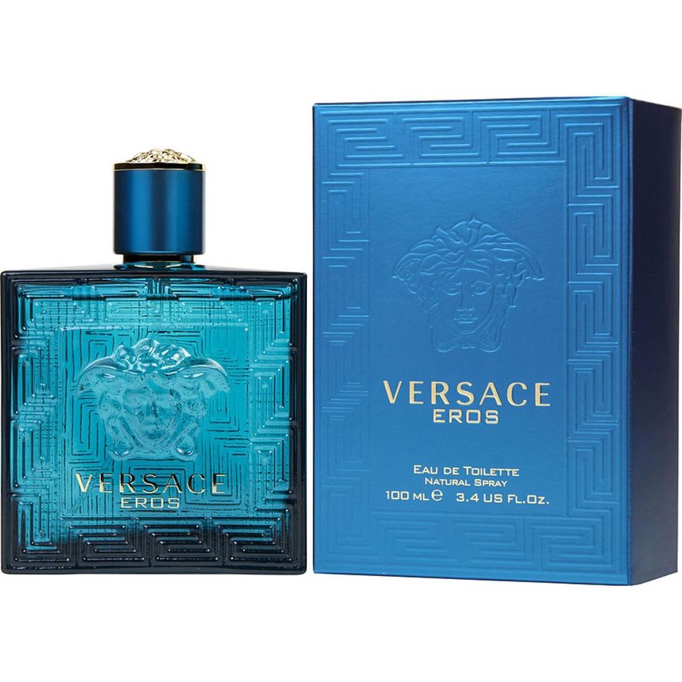 Versace Eros Eau De Toilette Spray (M) 3.4 Fl Oz