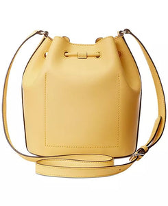 Lauren Ralph Lauren Andie Medium Leather Drawstring Bag