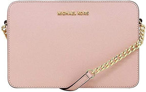 MICHAEL KORSJet Set Large Saffiano Leather Crossbody - Soft Pink