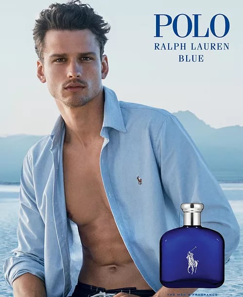 Ralph Lauren Polo Blue Eau de Parfum Vaporisateur (M) 4,2 Fl Oz