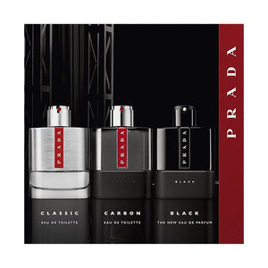 Prada Men's Luna Rossa Noir EDP Vaporisateur 3,4 Fl Oz