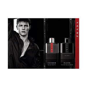 Prada Men's Luna Rossa Noir EDP Vaporisateur 3,4 Fl Oz