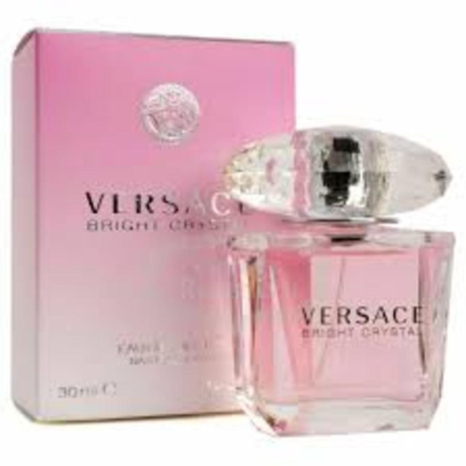 Versace Bright Crystal Eau De Toilette Spray (W) 3 onzas líquidas